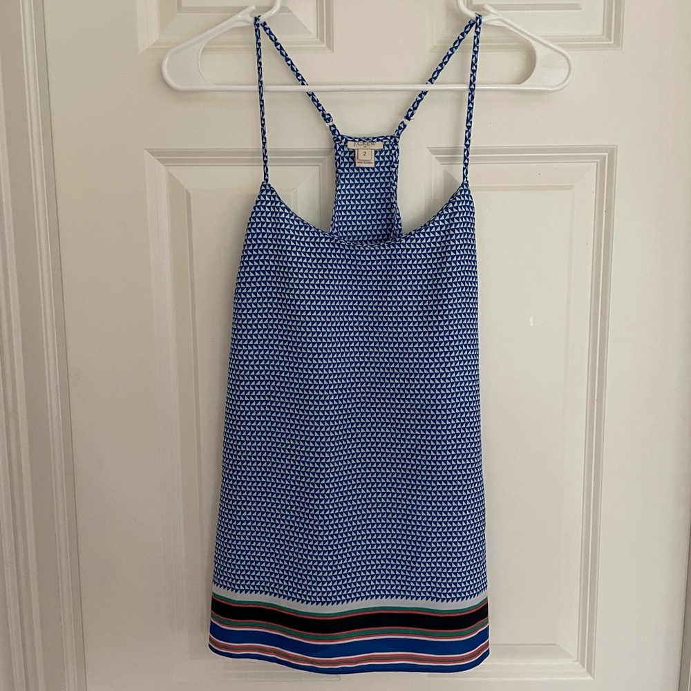 J. Crew Geometric Tank